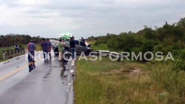 Accidente fatal en la Ruta 11, falleció un comerciante de Clorinda