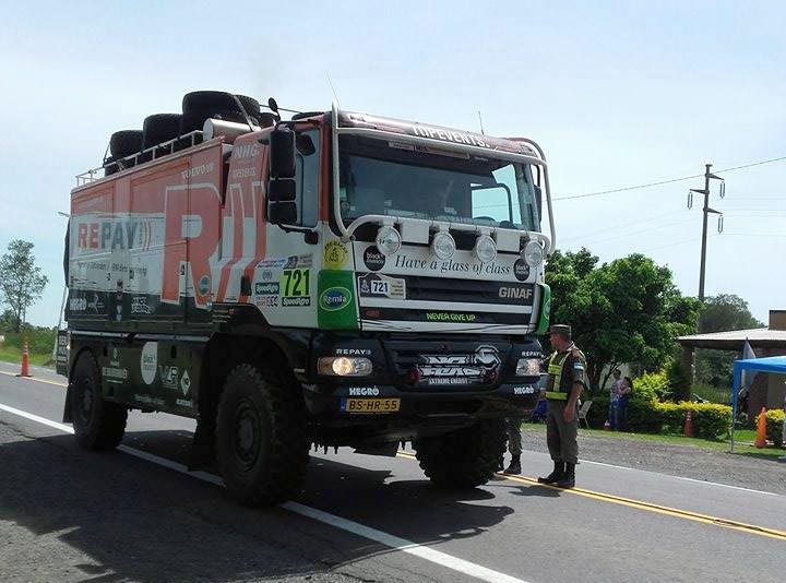El paso de la caravana Dakar por Formosa en fotos de nuestros lectores