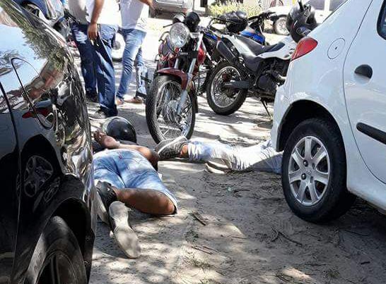 Quisieron golpear a motochorros detenidos cuando iban a robar una motocicleta