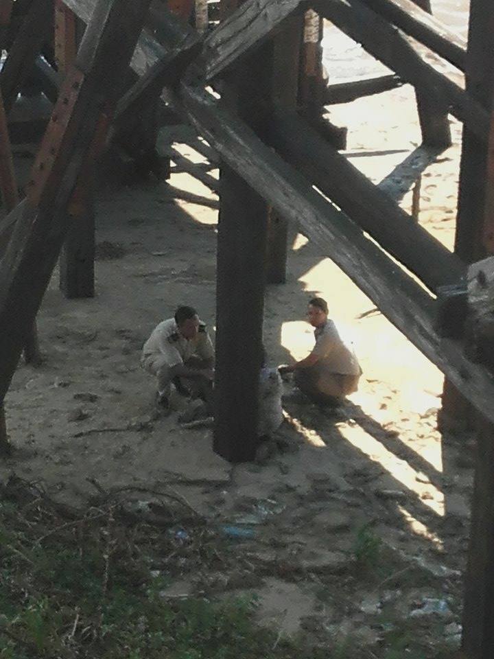 «Cayó o se tiró al río» desde el muelle, la rescató un canoero y pudo salvarse