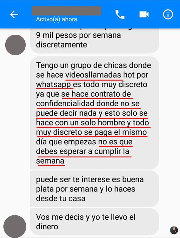 Redes Sociales. Invitan a «chicas bonitas» de Formosa a filmar videos hot por plata