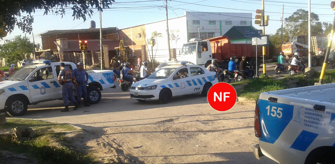 Accidente seguido de un tiro cerca del ojo, fuga y detención