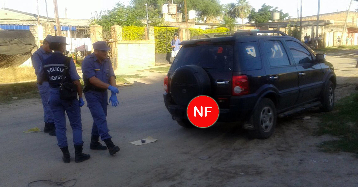 Accidente seguido de un tiro cerca del ojo, fuga y detención