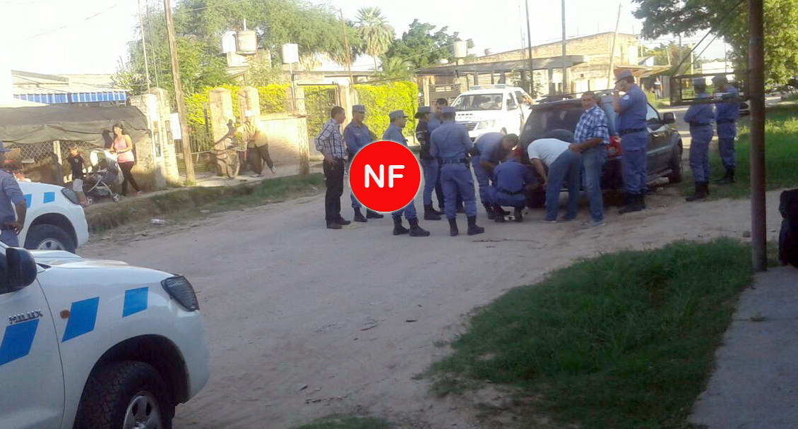 Accidente seguido de un tiro cerca del ojo, fuga y detención