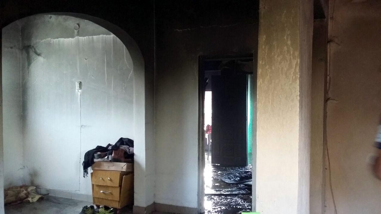 Al intendente Caldera se le incendió su casa de la capital