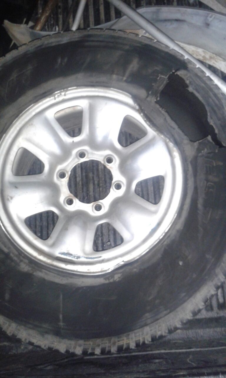 Camionero paraguayo esquivó un bache en la R81, chocó a un diputado y siguió camino