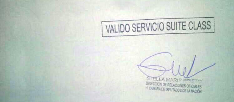 Quieren vender en Facebook pasajes gratis de la Cámara de Diputados de la Nación