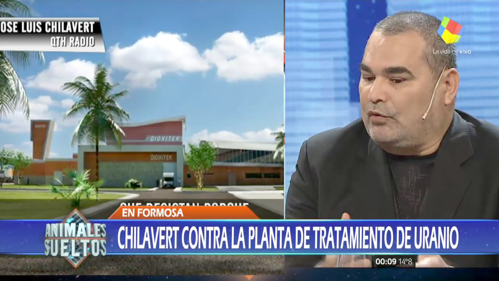 Santoro, de Clarín, defendió a Dioxitex de las críticas de Chilavert en el programa de Fantino