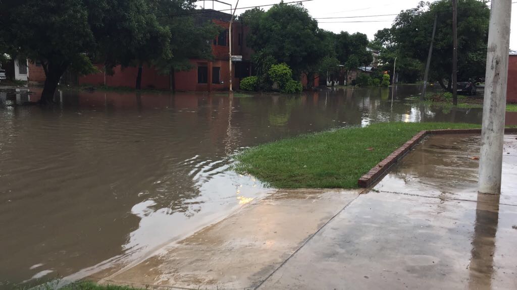Volvió a llover, volvió a inundarse la ciudad
