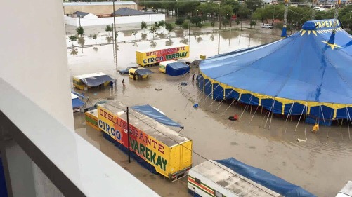 Volvió a llover, volvió a inundarse la ciudad