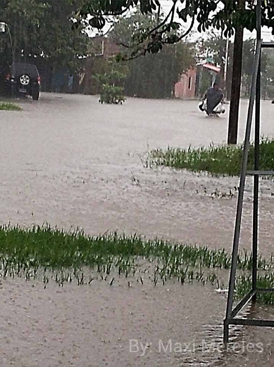 Volvió a llover, volvió a inundarse la ciudad
