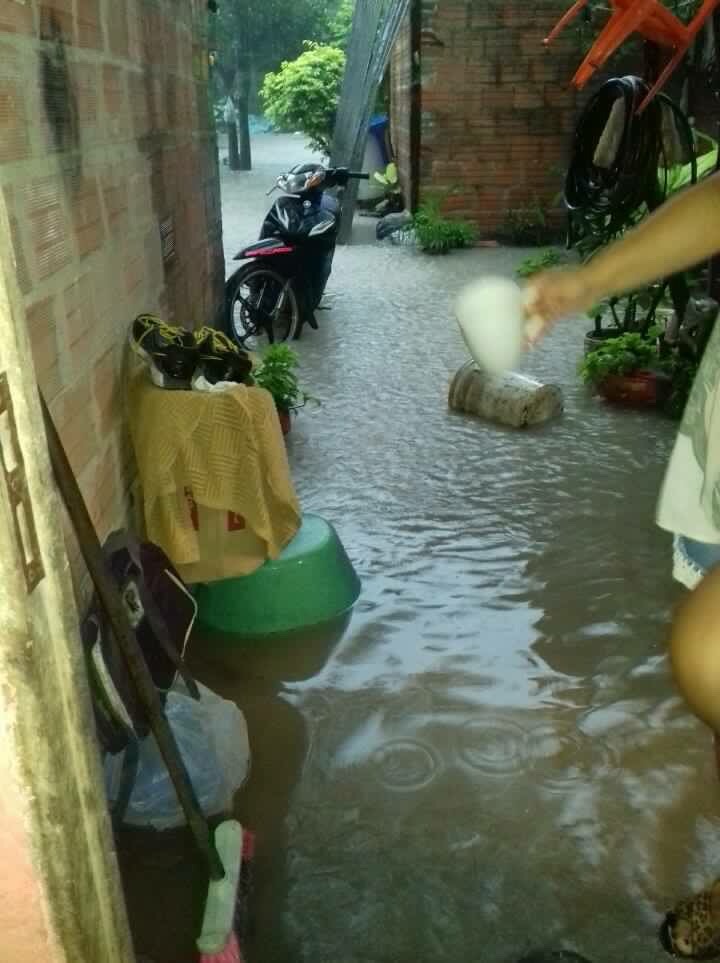 Volvió a llover, volvió a inundarse la ciudad
