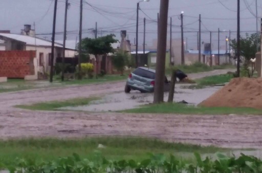 Volvió a llover, volvió a inundarse la ciudad