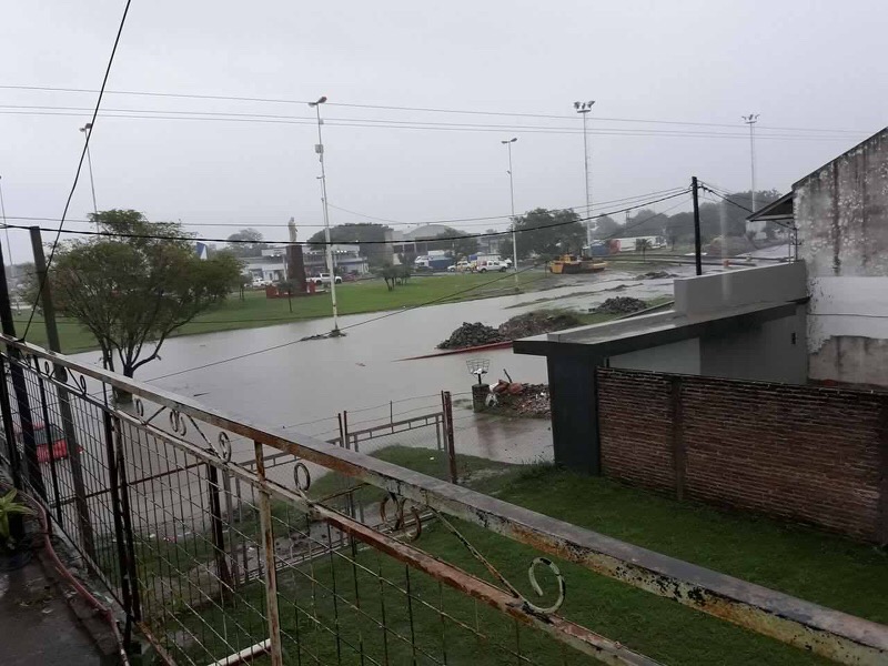 Volvió a llover, volvió a inundarse la ciudad