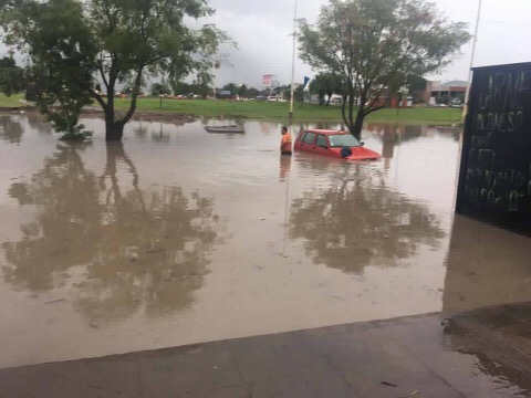 Volvió a llover, volvió a inundarse la ciudad