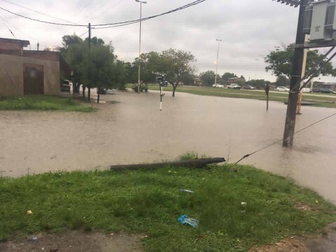 Volvió a llover, volvió a inundarse la ciudad