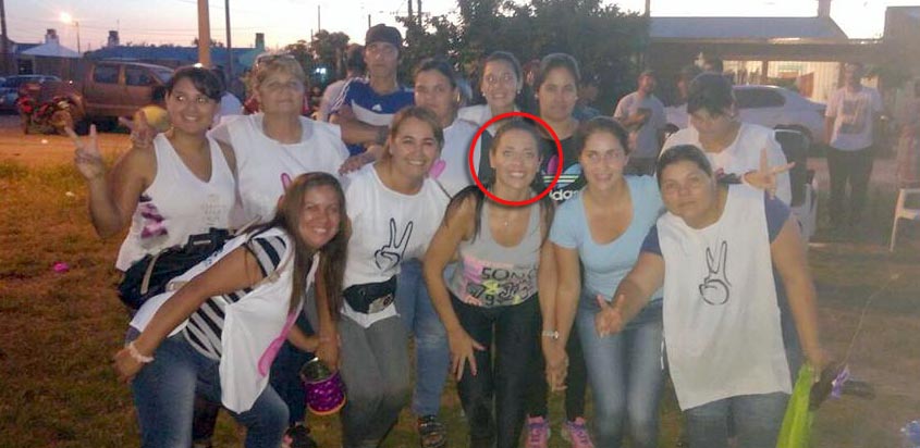 Yanina, la hija de Gildo, también participa de la campaña 2017; será candidata?