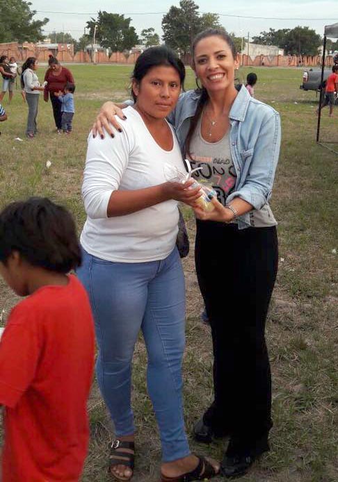 Yanina, la hija de Gildo, también participa de la campaña 2017; será candidata?