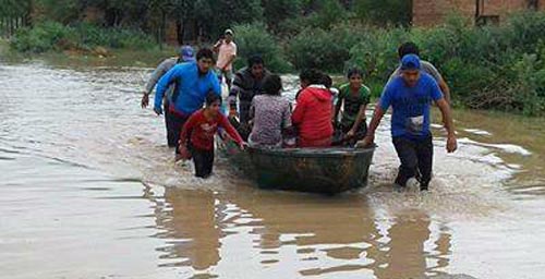 El gobierno provincial asiste a afectados por las inundaciones en Juárez y Pozo Yacaré