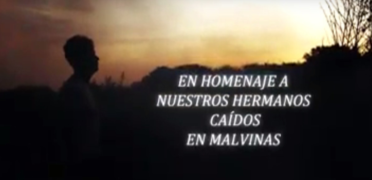 Homenaje a los caídos en Malvinas: «Ya se que fue con la mano»