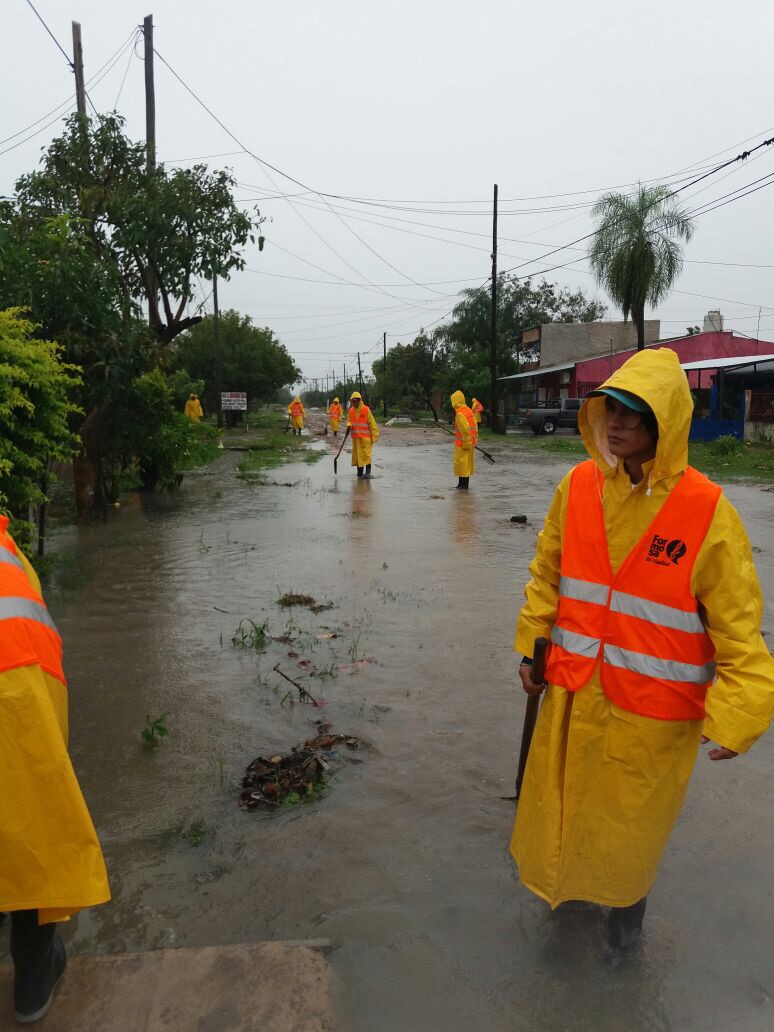 Las zonas inundables, en fotos