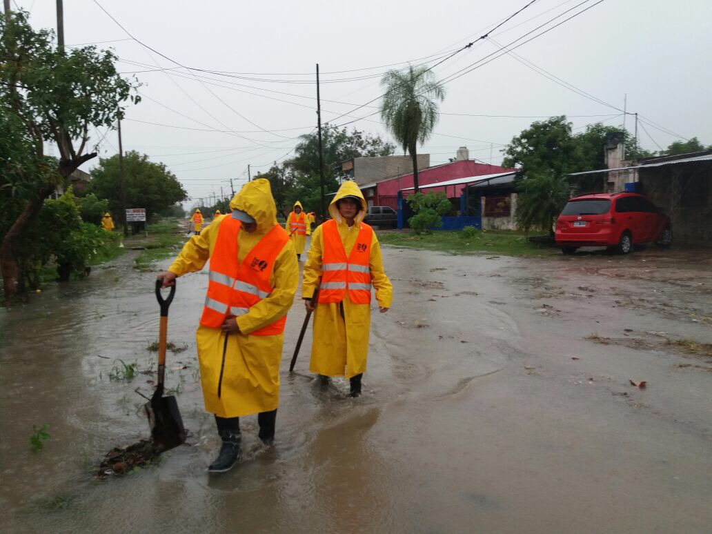 Las zonas inundables, en fotos