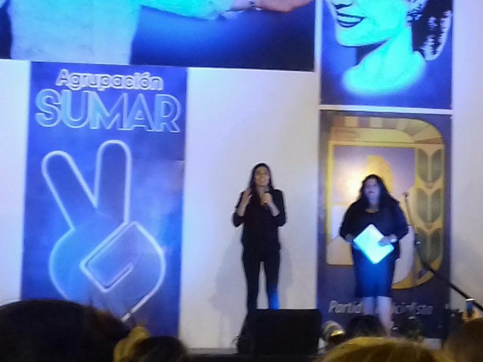 Sumar, la agrupación política donde milita la hija del gobernador