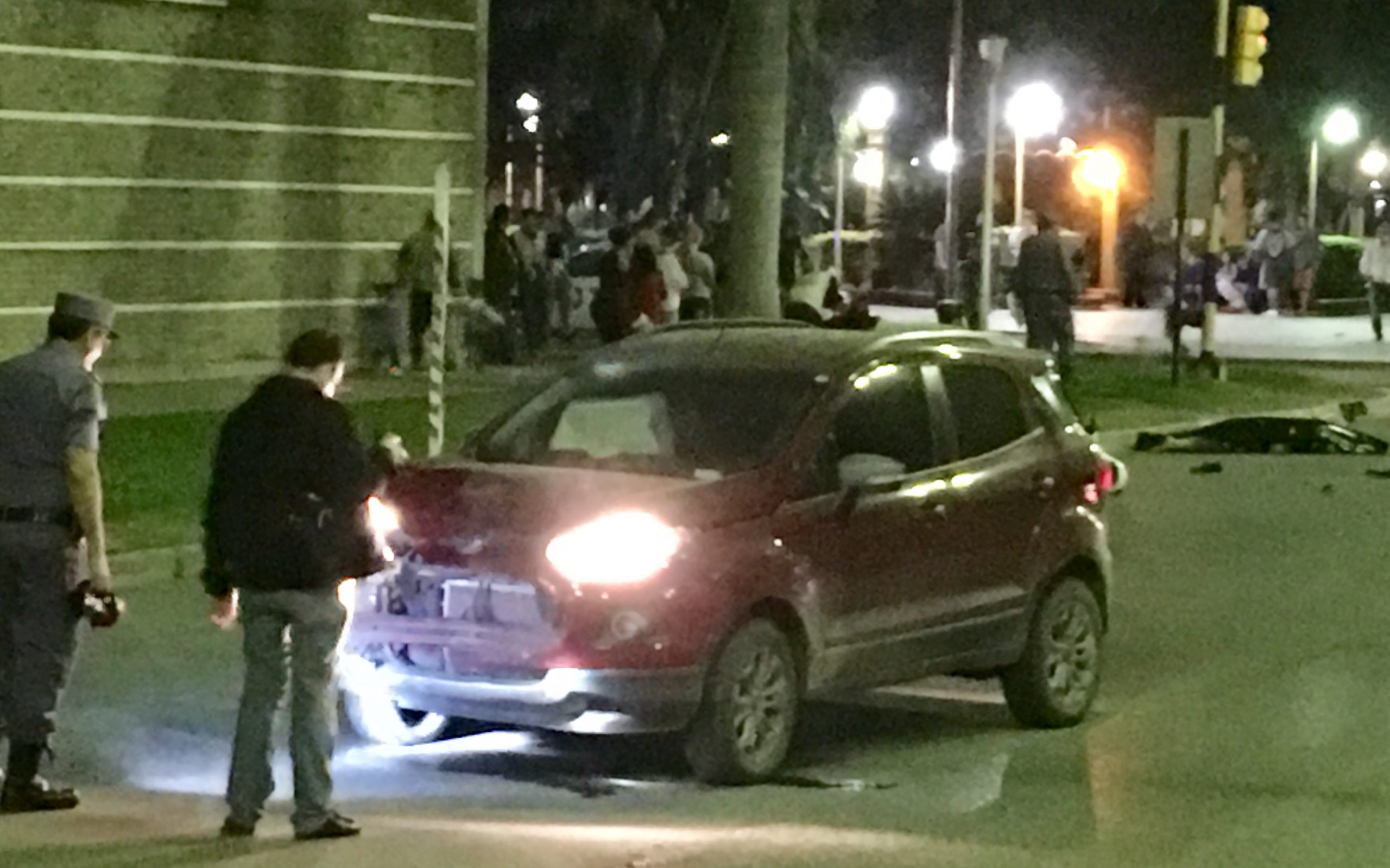 Falleció un motociclista en JD Perón y Coronel Bogado