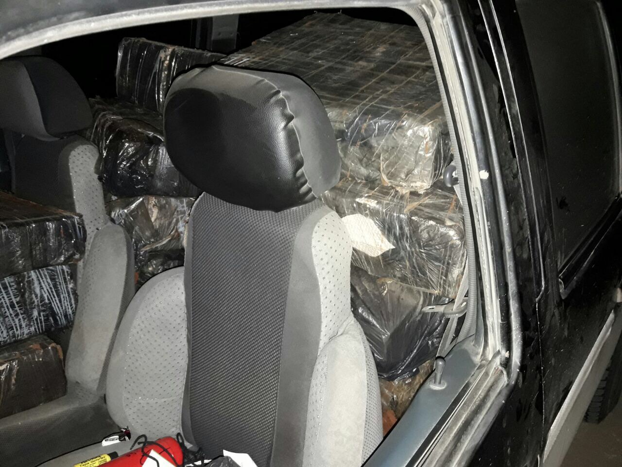 Gendarmería secuestró 870 kilos de marihuana en la ruta de Payagua
