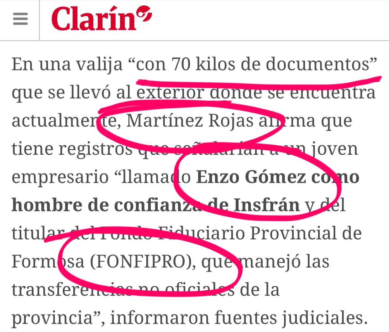#Valijero / Para Agustín Samaniego, la denuncia contra Gildo está «montada en falacias»