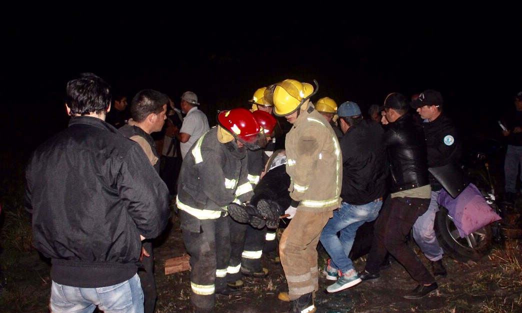 Fuerte choque de frente, en la ruta 11, a la altura de Riacho Negro