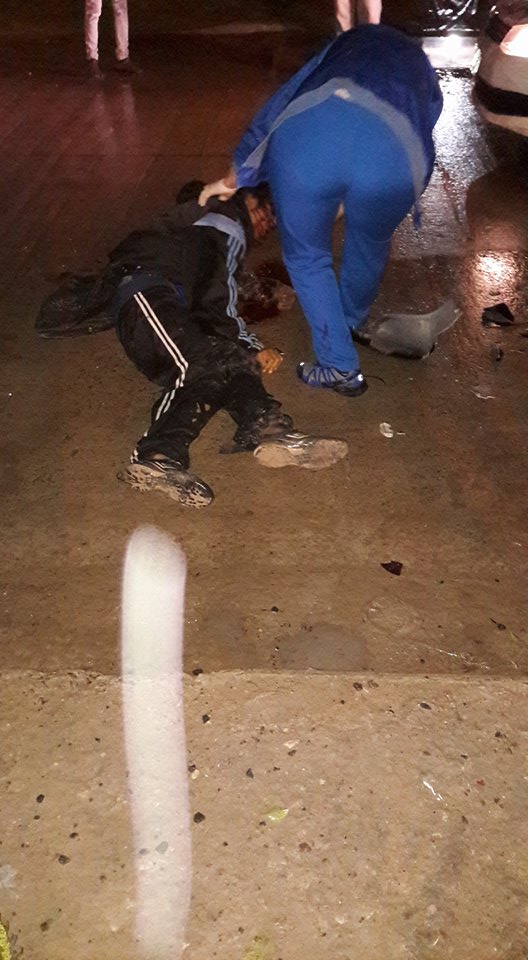 Dos accidentes en la avenida «Diagonal» en la Colonia por falta de luz