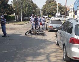 Cinco vehículos y una moto chocaron «en cadena» en el barrio San Miguel