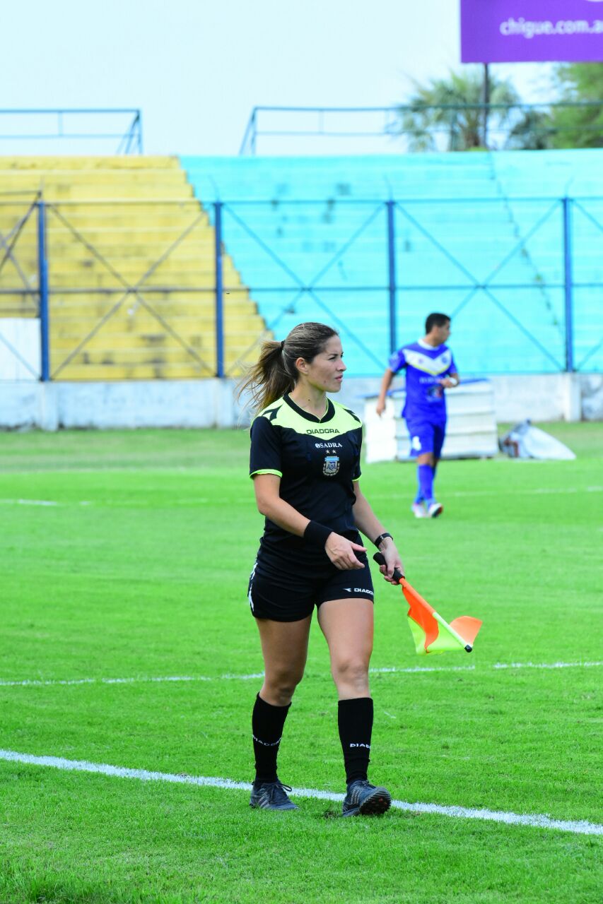 En el partido Sol-1° de Mayo, la atracción fue Mariana Duré