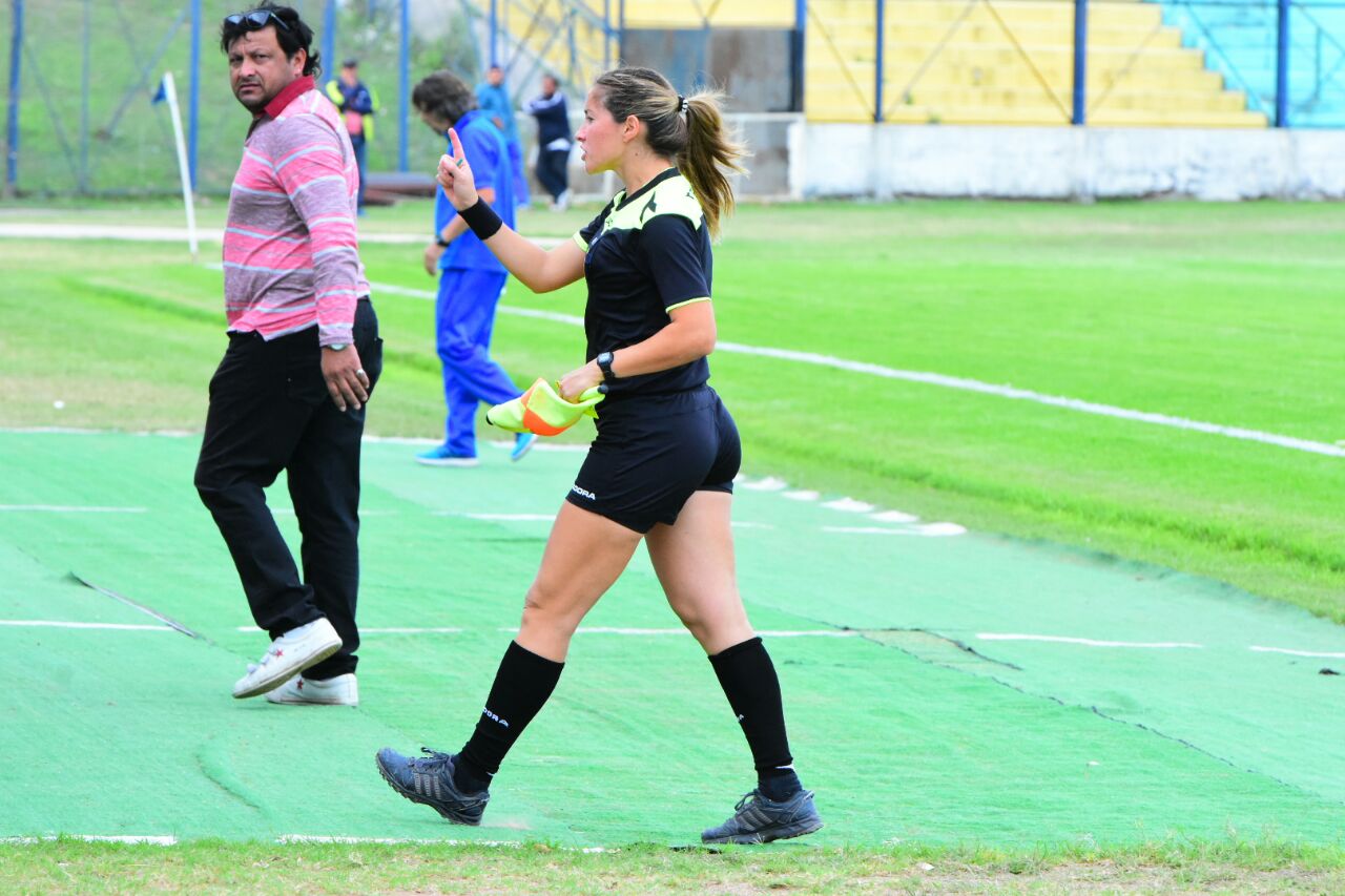 En el partido Sol-1° de Mayo, la atracción fue Mariana Duré