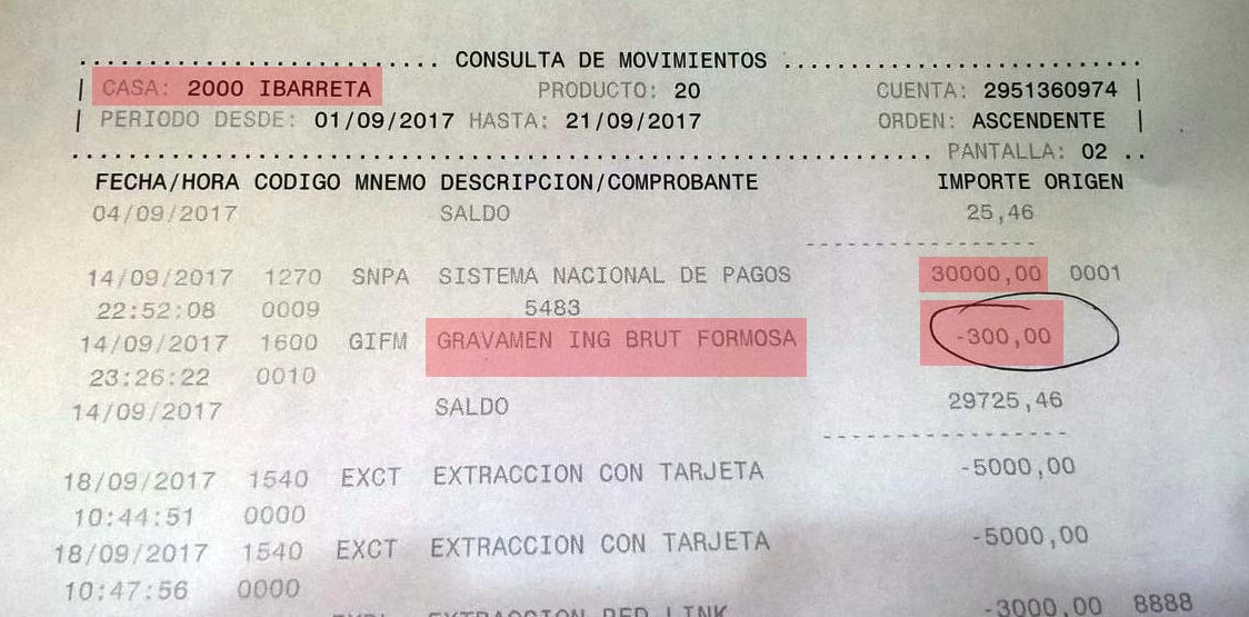 Zárate gestiona «recuperar» descuento «ilegal» de los bancos a jubilados