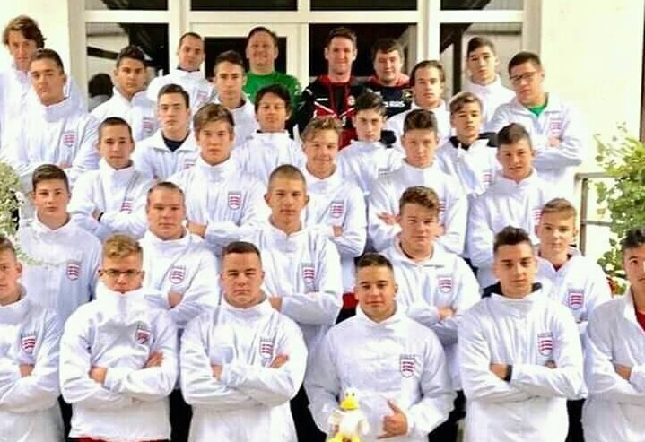 Arturo Carranza, de Aguará a la selección U18 de Hungría