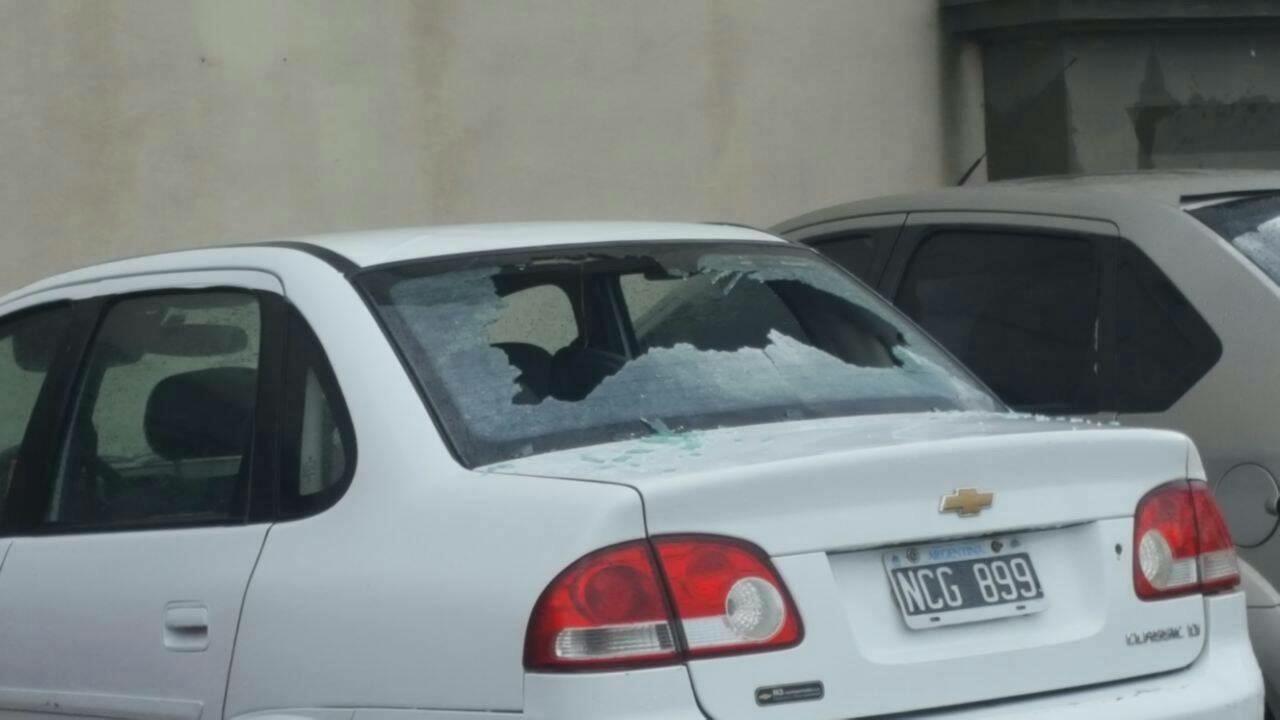 Granizo en Formosa, las mejores fotos