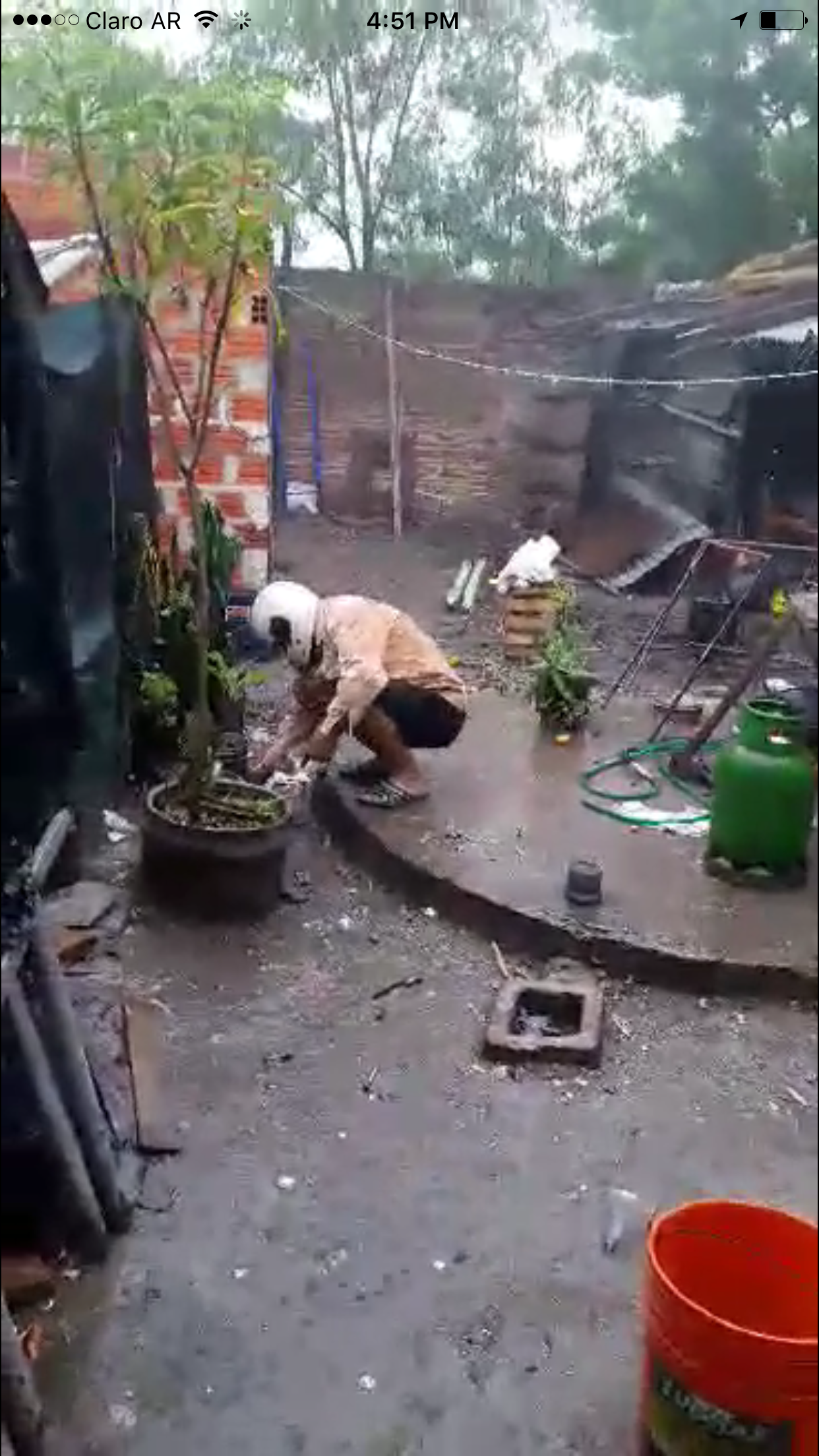 Granizo en Formosa, las mejores fotos