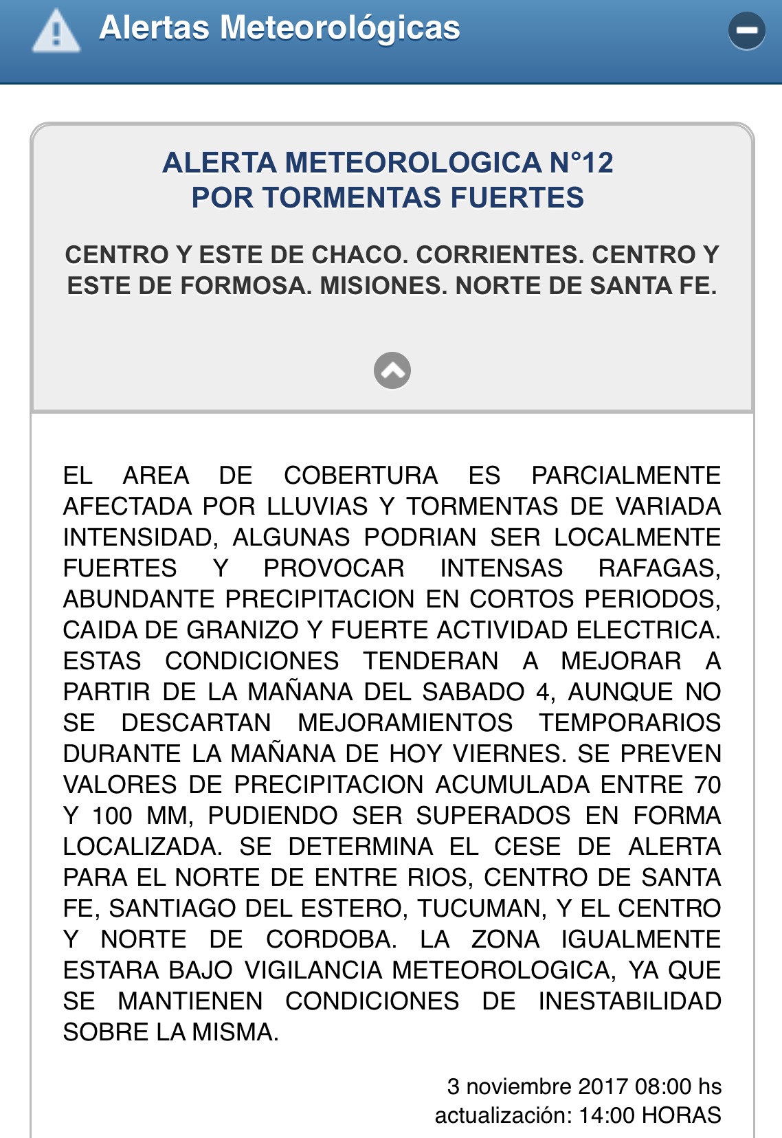Toman precauciones por alerta de granizo