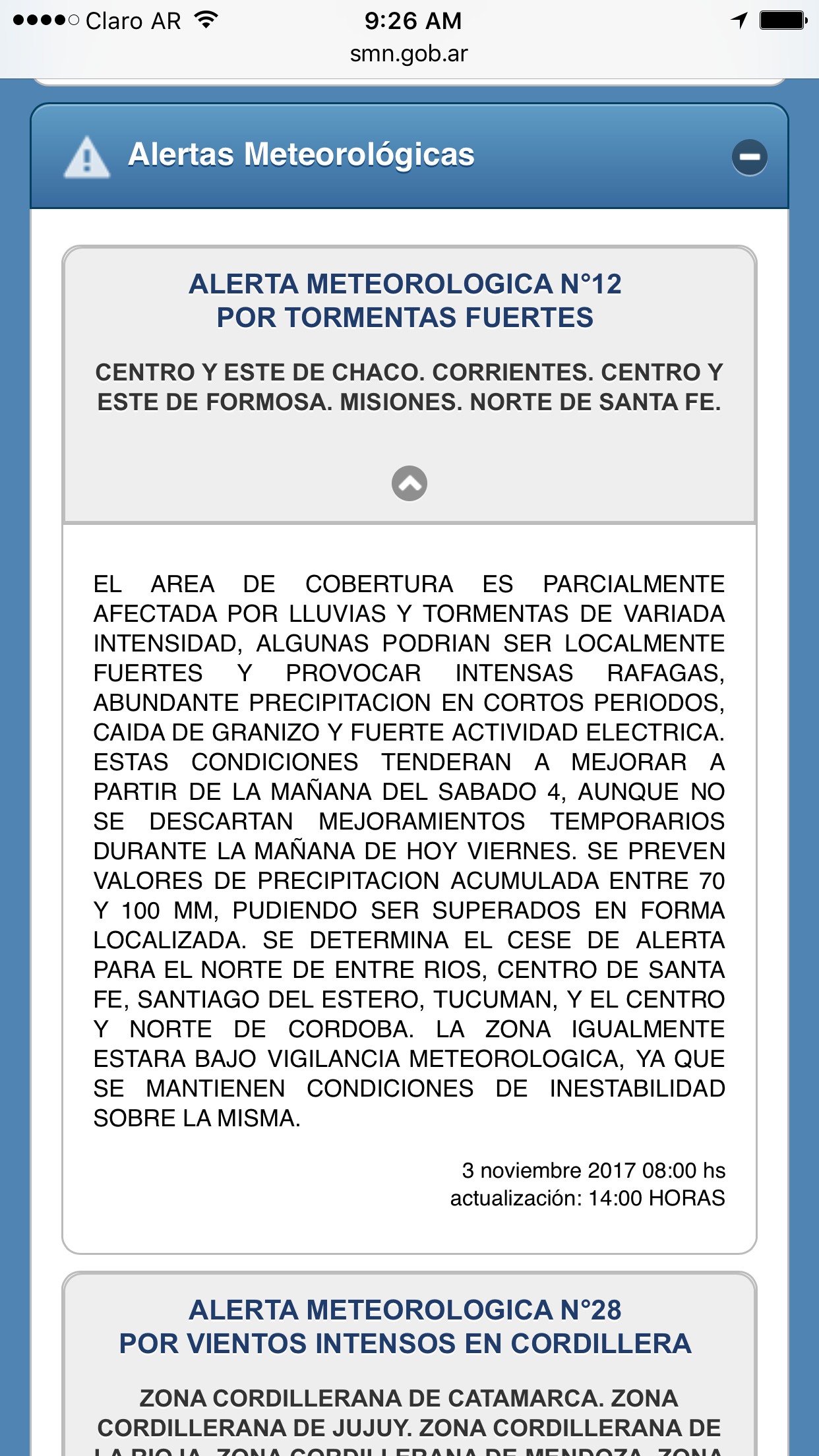 Toman precauciones por alerta de granizo