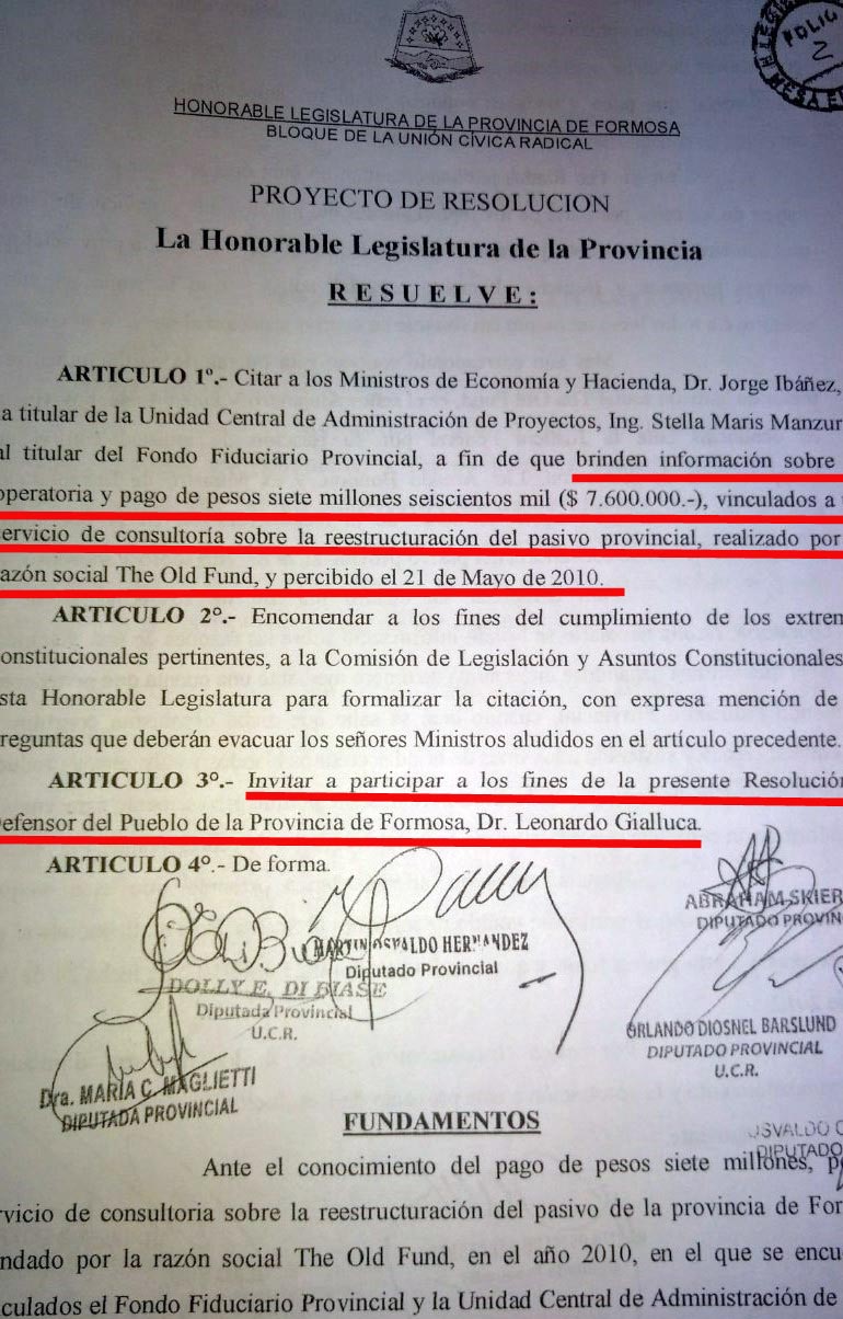 TOF / Cronología de una denuncia que comenzó en el 2012, en Formosa