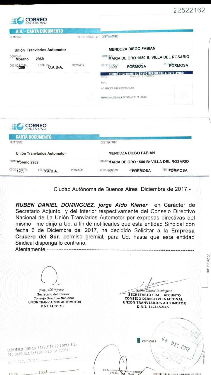 Cambios en la UTA, en medio del conflicto