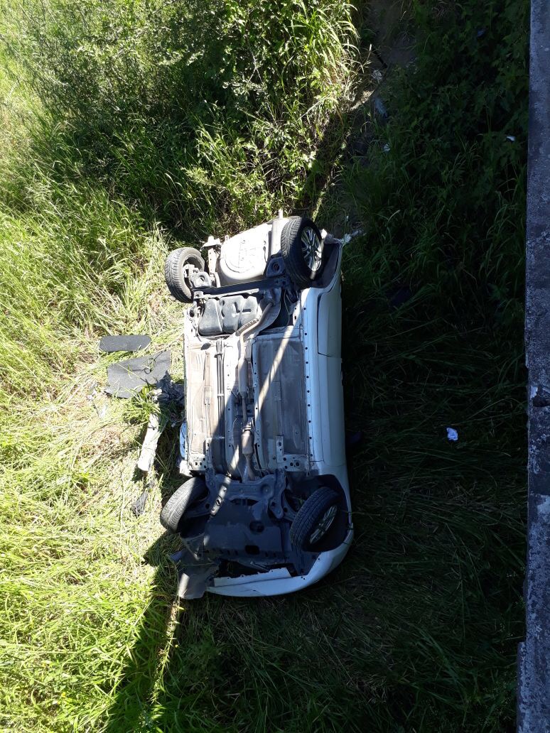 Vuelco cerca de Guaycolec