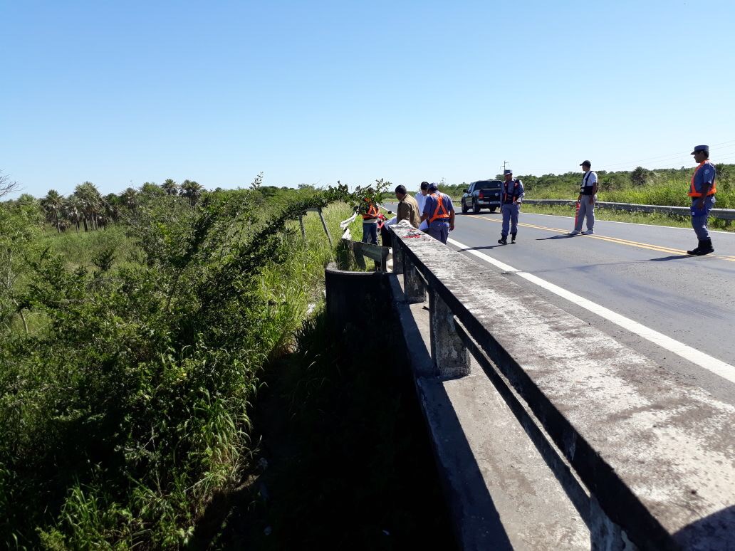 Vuelco cerca de Guaycolec