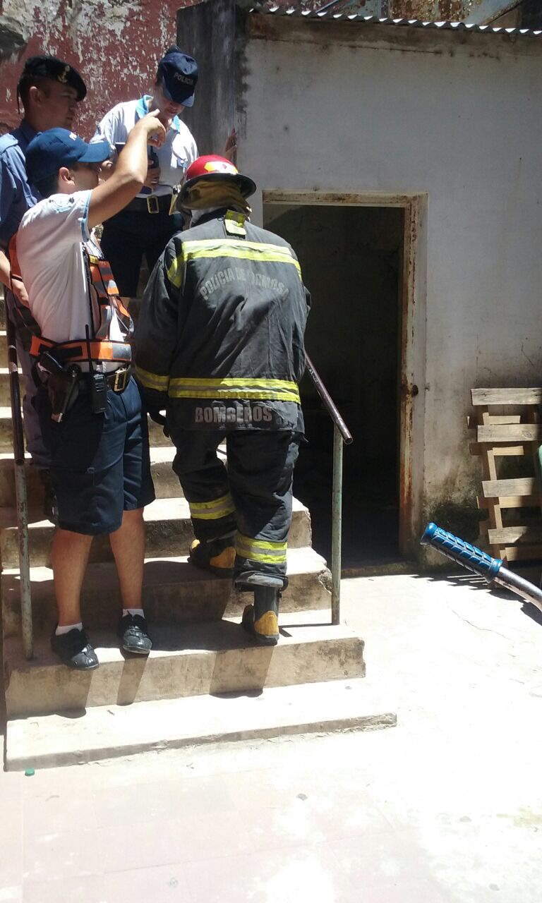 Incendio en la oficina de prensa de la Municipalidad