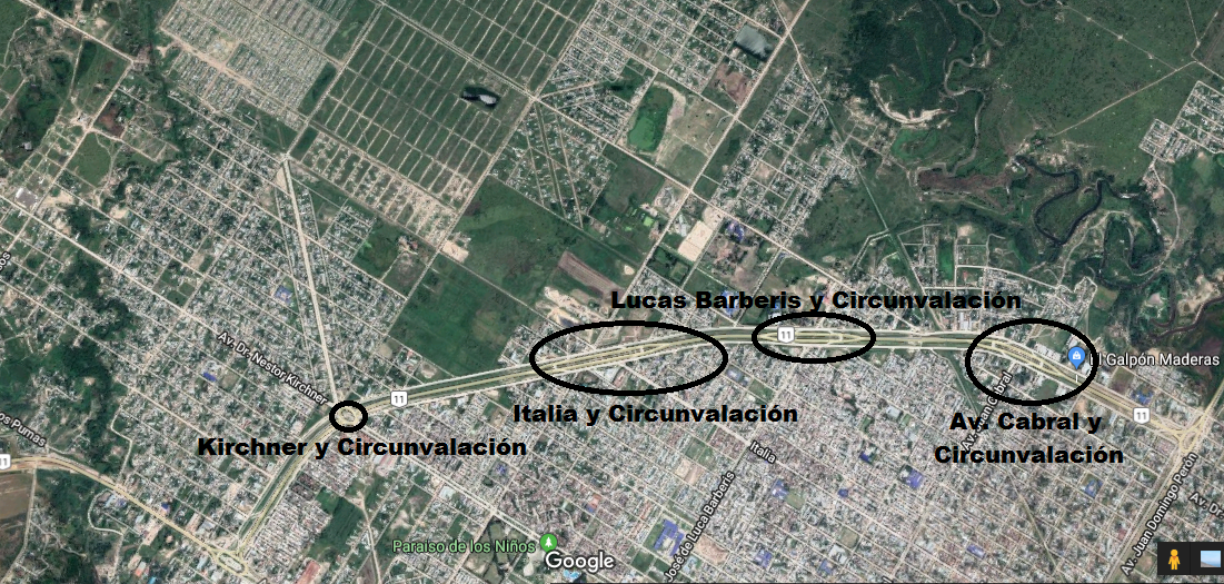 Porqué se producen los accidentes en Kirchner y Circunvalación