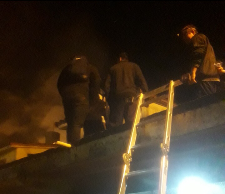 Jugadores del club San Martín rescataron a una persona de un incendio