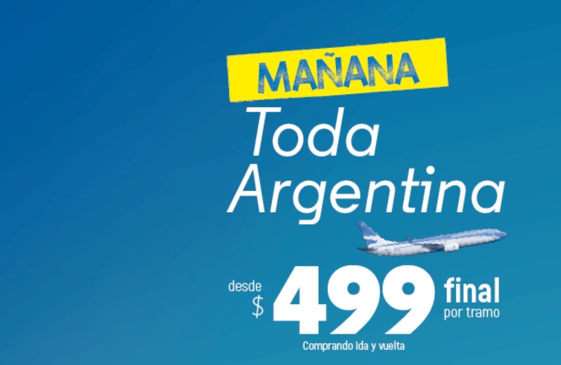 Aerolíneas pasajes $499 - NoticiasFormosa