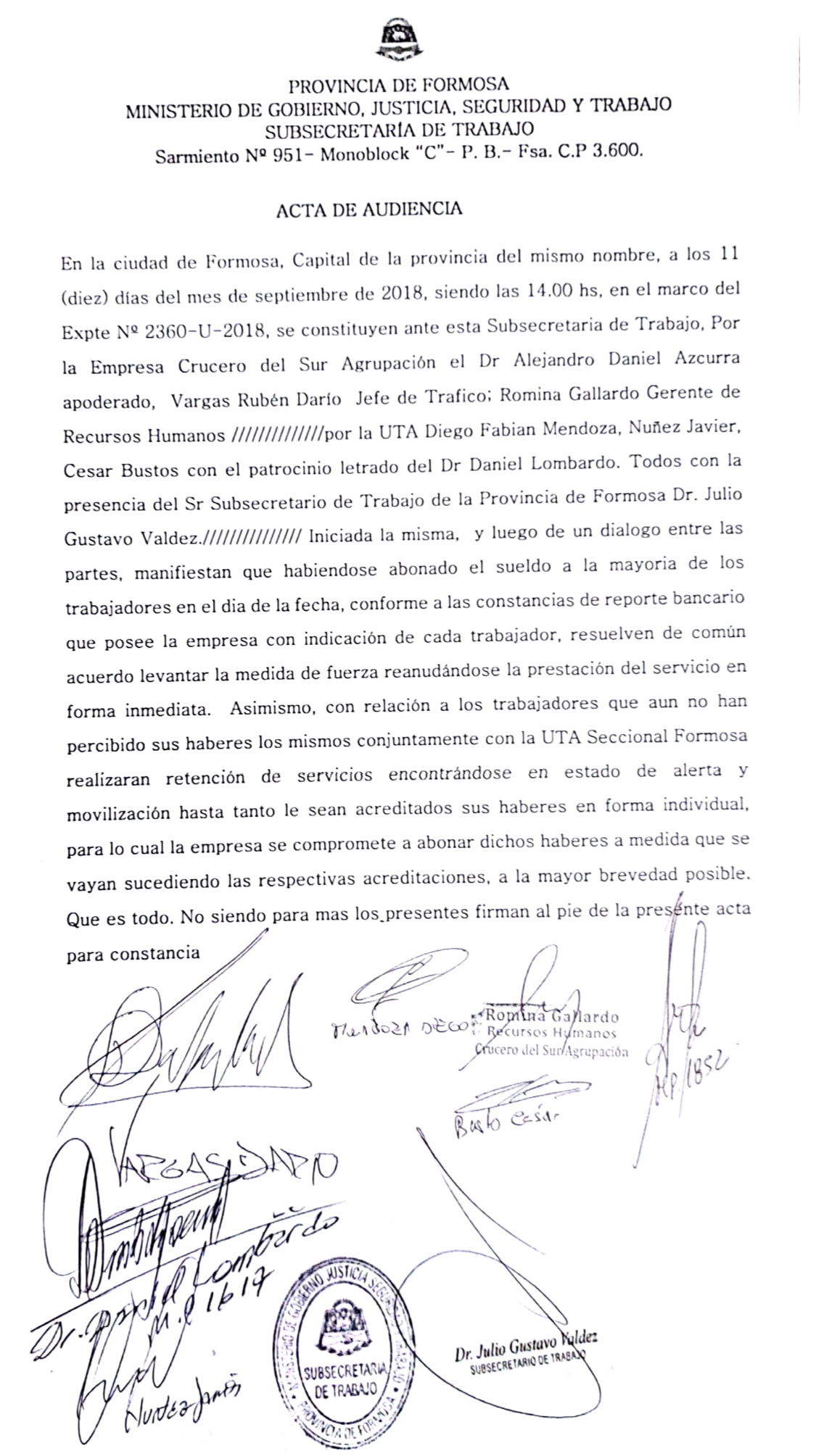 Los choferes levantaron el paro a medias